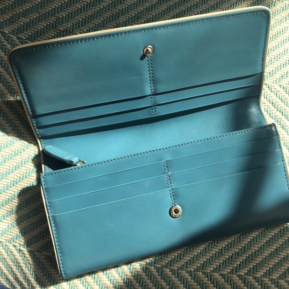 COACH Leather Slim Snap Wallet - Picture 4 of 8